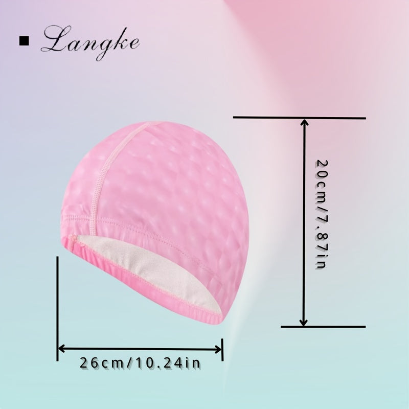 Waterproof PU Swimming Cap Oversized Outdoor Swimming Equipment