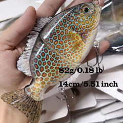 Lifelike Glide Bait Jointed Swimbait for Big Bass Fishing