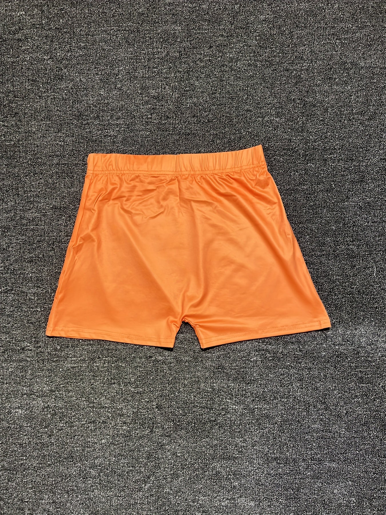 Letter Print Skinny Shorts Yoga Casual Summer Shorts Women's Clothing