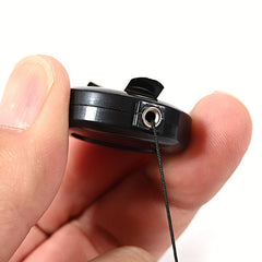 Retractable Keychain Anti-lost Key Chain Buckle for Outdoor Camping