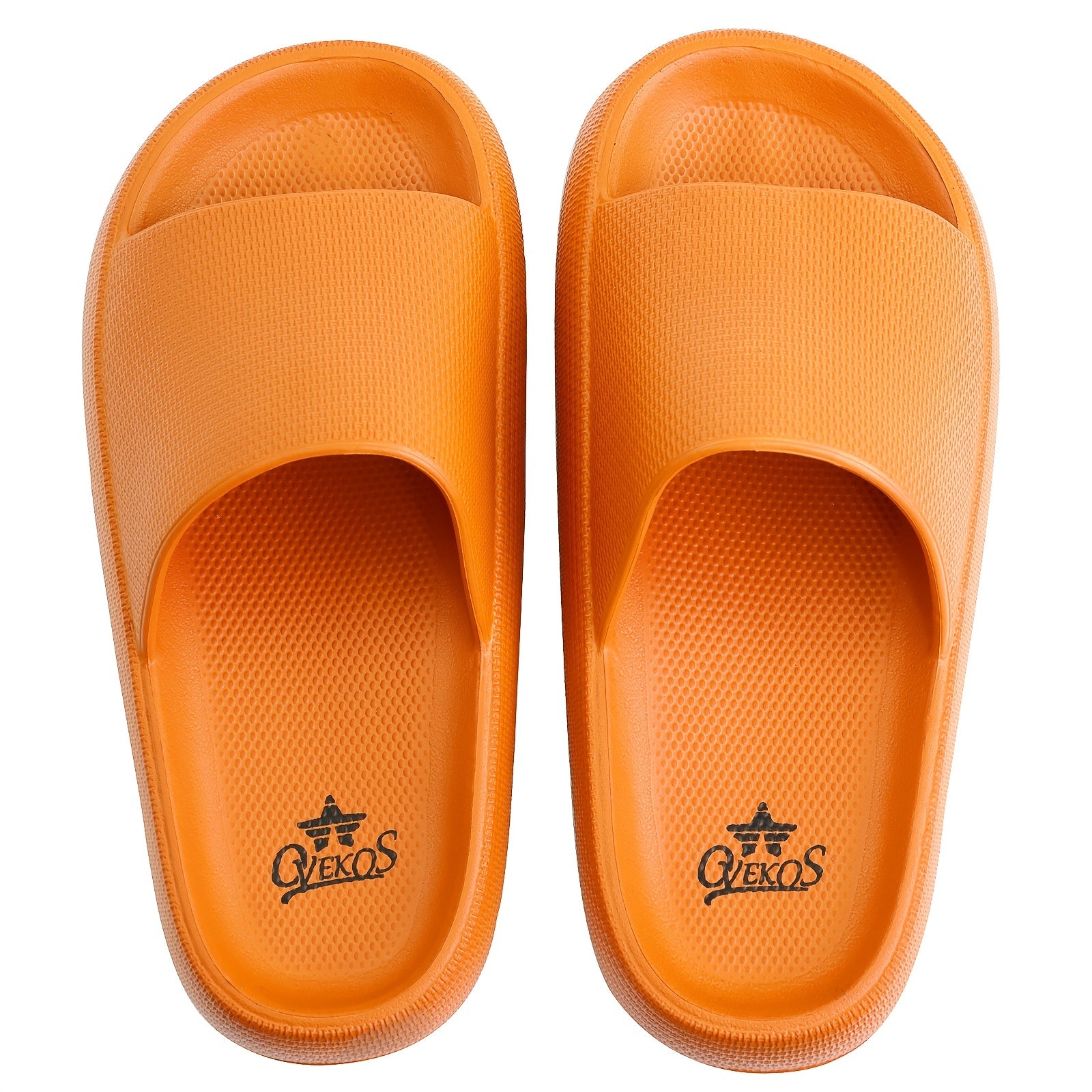 Non Slip Quick Drying Slide Slippers For Men Women - Orange