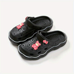 Women's Bear Garden Clogs Hollow Out Slide Shoes