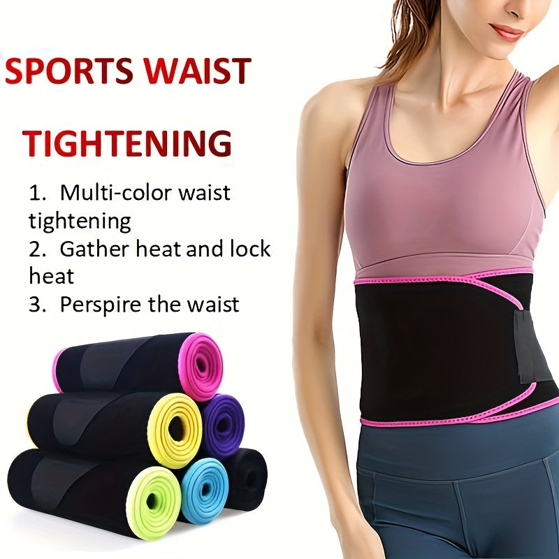 Unisex Running Waist Protector Sweat Belt Neoprene Fitness Gear