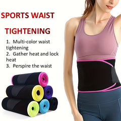 Unisex Running Waist Protector Sweat Belt Neoprene Fitness Gear
