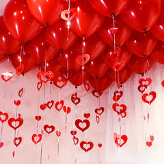 200pc Balloon Rain Silk Sequin Pendant Wedding Supplies