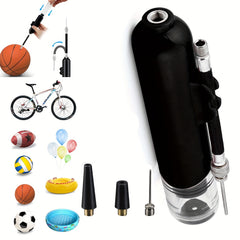 Sport Ball Air Pump with Pin Holder for Basketball Soccer Volleyball