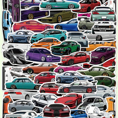 100pcs Creative Diy Waterproof Car, Phone, Notebook, Water Cup Stickers