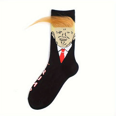 1 Pair Funny Cotton Sport Crew Socks