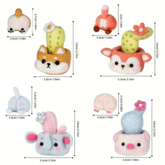 Needle Felting Starter Kit For DIY Craft Art Pendant