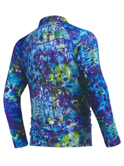 Men's Camo UPF 50 Sun Shirt Long Sleeve Quick Dry for Fishing