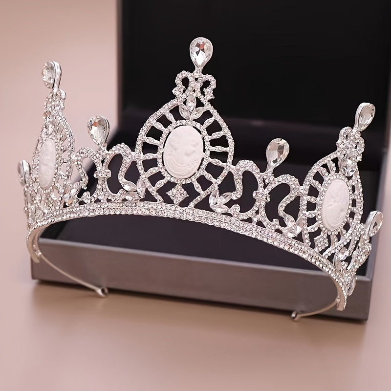 Rhinestone Crown Bridal Wedding Hairband Headband Tiara