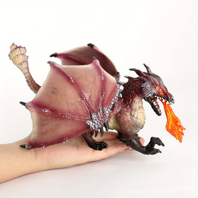 Dragon Animal Model Fire Breathing Toy for Home Decoration