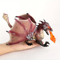 Dragon Animal Model Fire Breathing Toy for Home Decoration