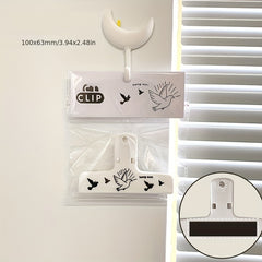 Creative Minimalism Magnet Office Journal Clip 4pcs
