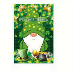 St Patrick's Garden Flag Yard Holiday Flag Welcome Garden Flag