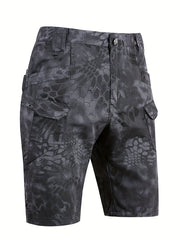 Men Camo Cargo Shorts Military Army Tactical Pants