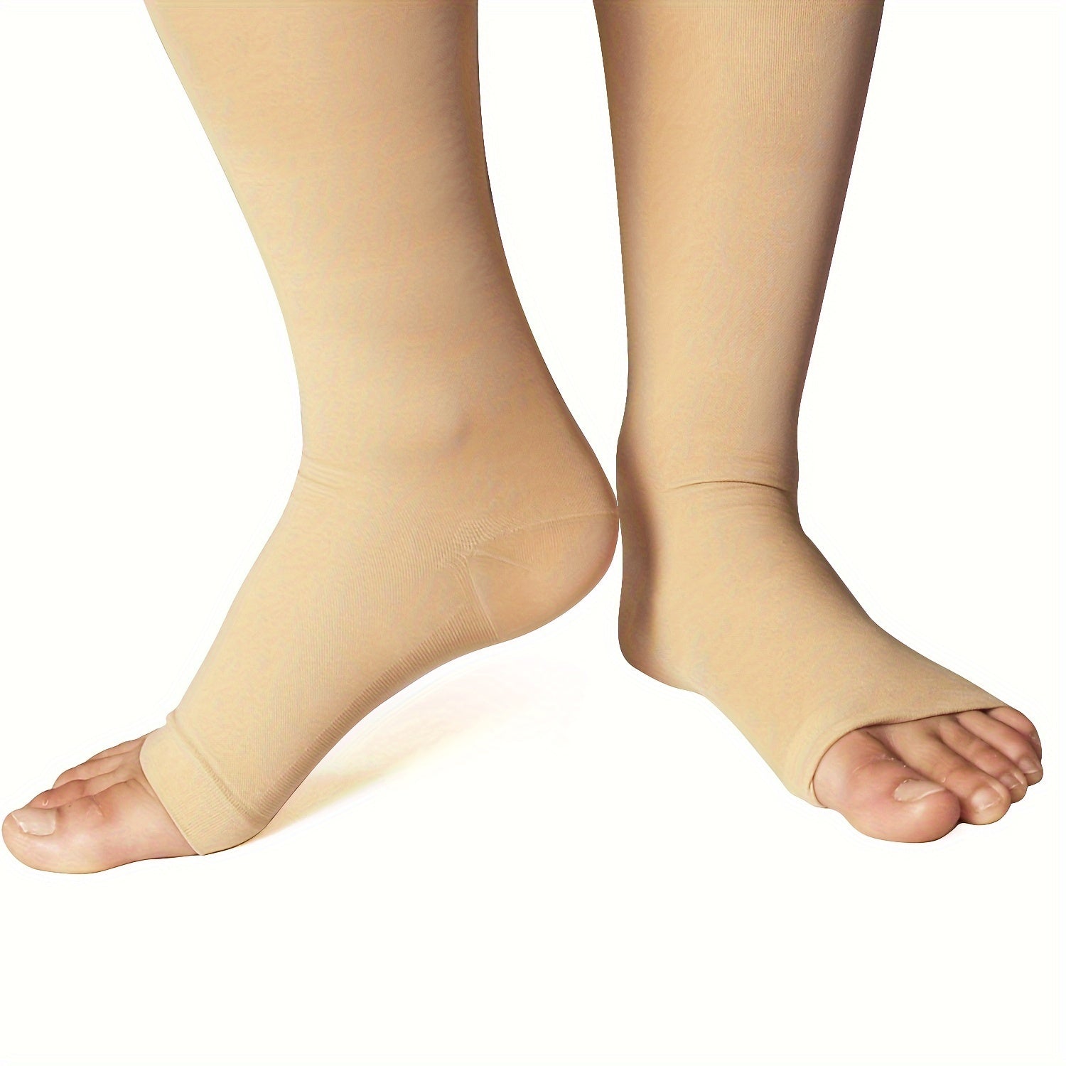 Thigh High Compression Stockings 20-30mmHg Toeless Unisex Leg Support Hose
