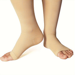 Thigh High Compression Stockings 20-30mmHg Toeless Unisex Leg Support Hose