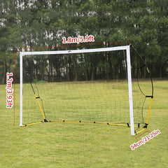 Portable Quick Assembly Soccer Training Goal Net