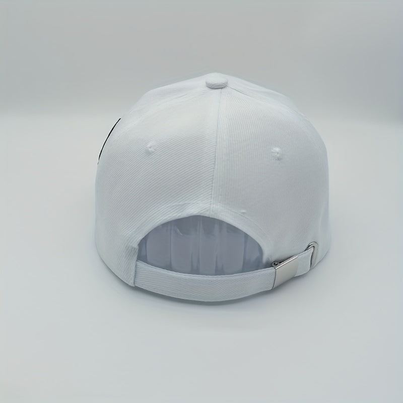 Rose Flower Embroidered Baseball Cap Men Women