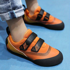 Boy's Double Hook And Loop Fastener Climbing Shoes