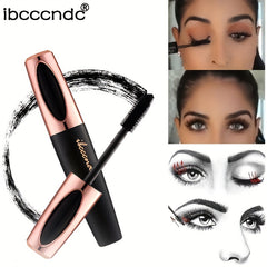 Waterproof 4D Mascara: Thick & Curly, Long-Lasting, Smudge-Proof