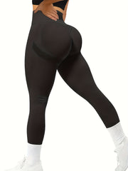 Seamless Workout Running Leggings Yoga Pants Women's Activewear