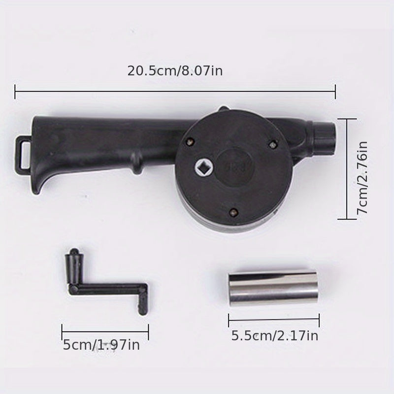 Manual Barbecue Blower for Fast Charcoal Ignition