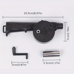 Manual Barbecue Blower for Fast Charcoal Ignition