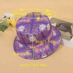 Digital Print Double-sided Sunshade Bucket Hat
