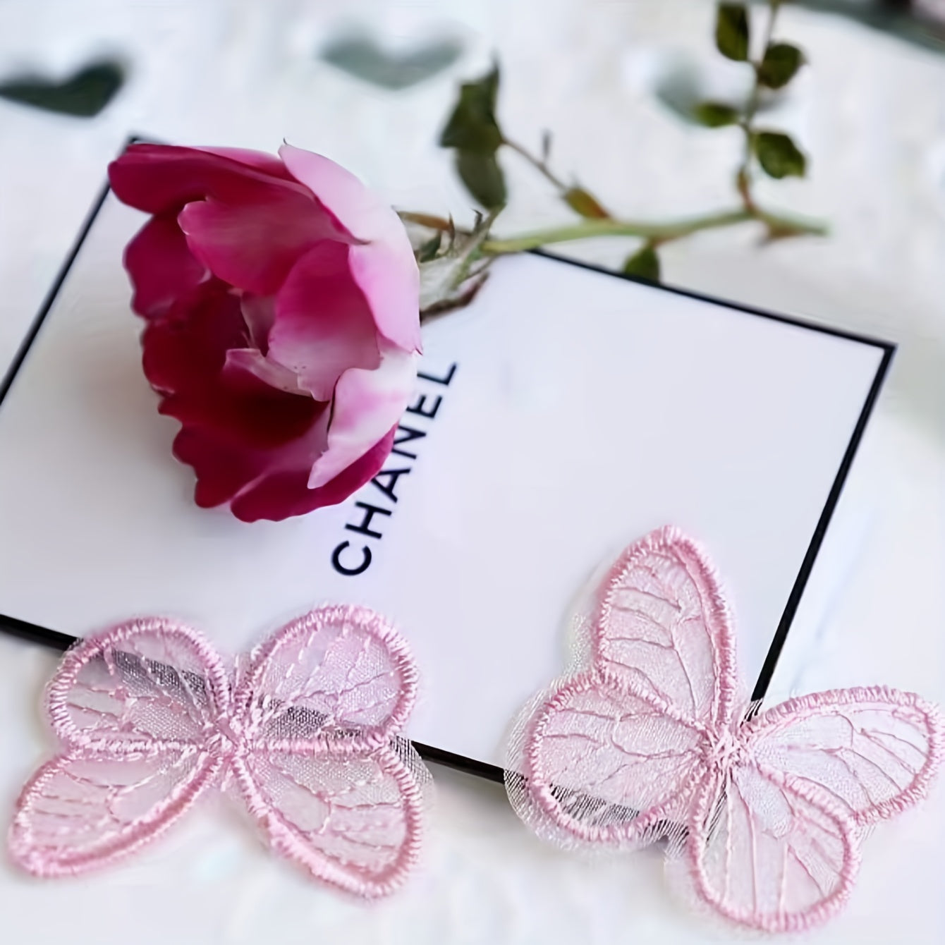 20pcs DIY Butterfly Gauze Fabric Halloween Decoration