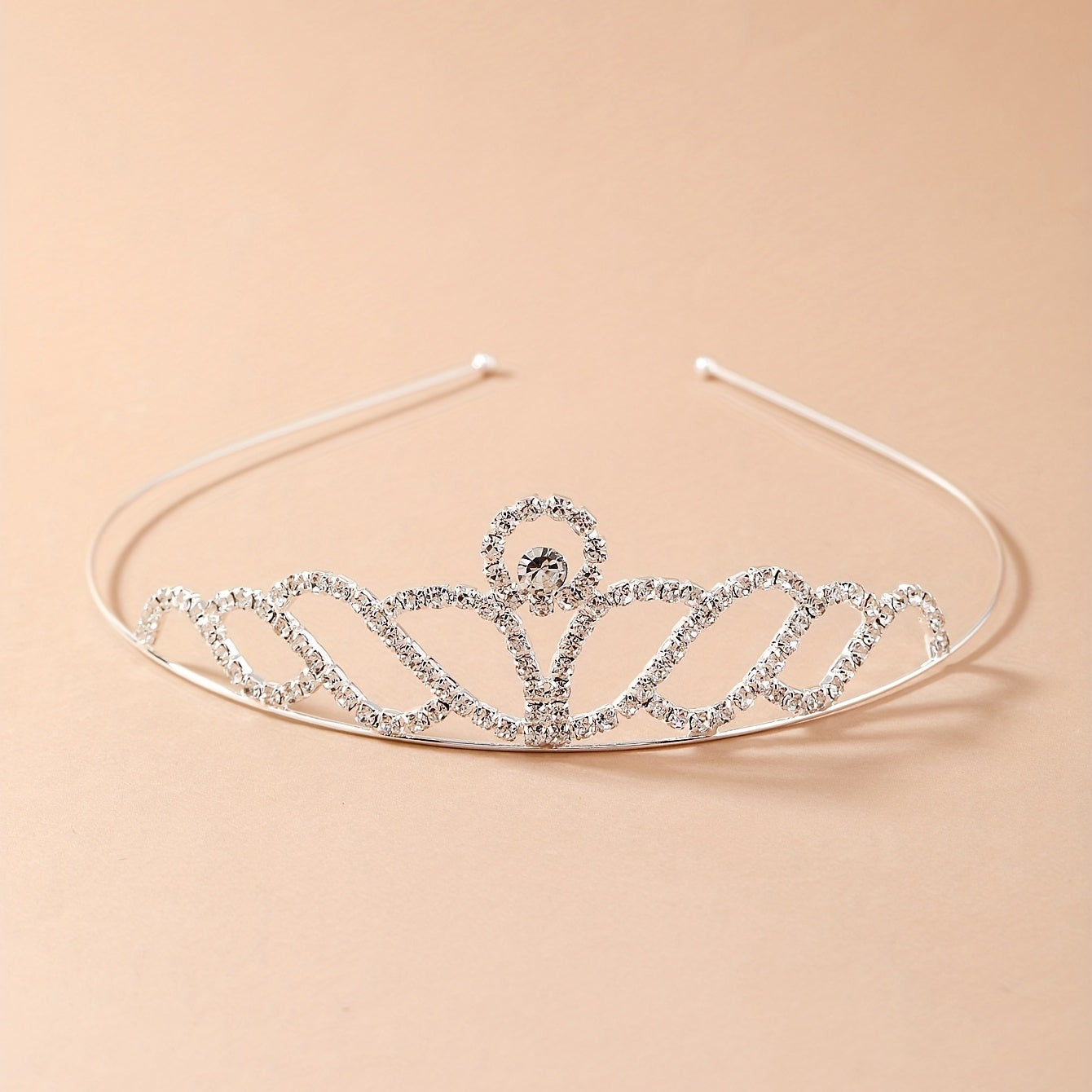 Crystal Headband Tiara Princess Crown Hair Accessories for Women