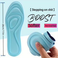 4D Memory Foam Orthotic Insole Cushion for Man Women