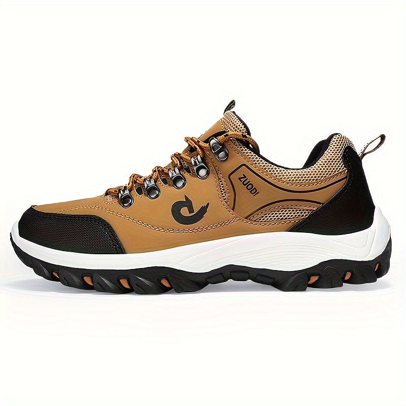 Men's Plus Size Hiking Boots Non Slip Lace Up Shoes