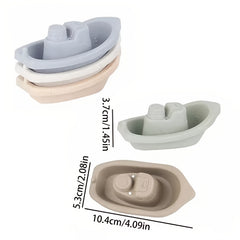 5pcs Kids' Bathing Toys Colorful Boat Folding Cups Tower Water Sprinkling Toys