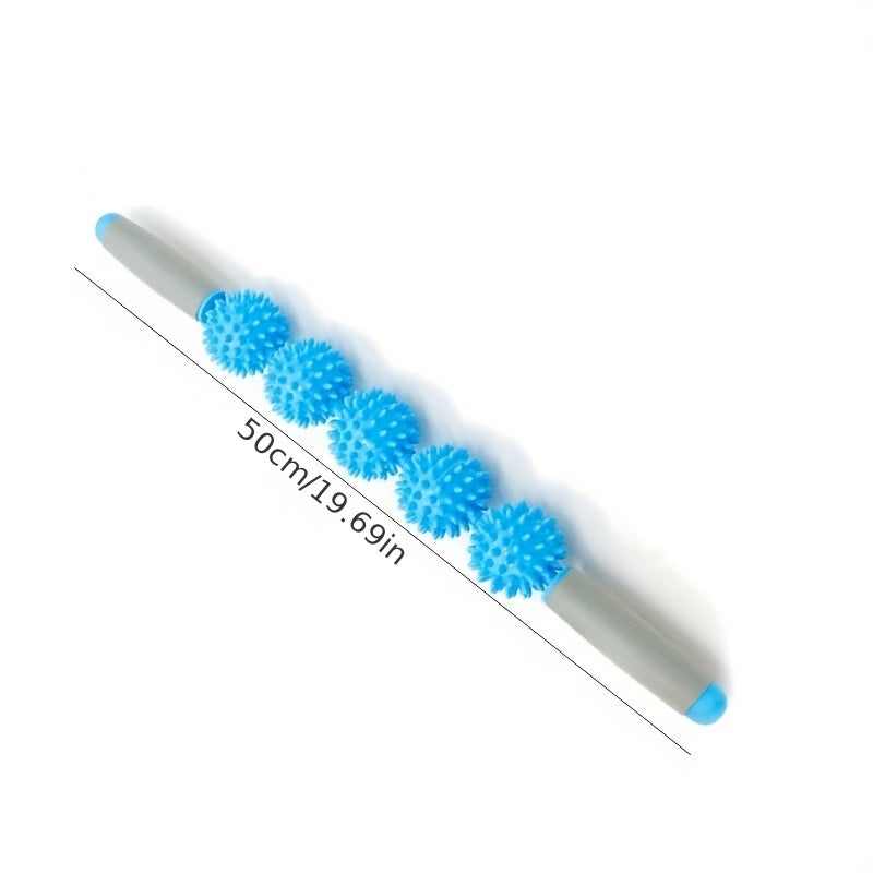 5 Balls Massage Stick Muscle Relaxation Massager Yoga Roller