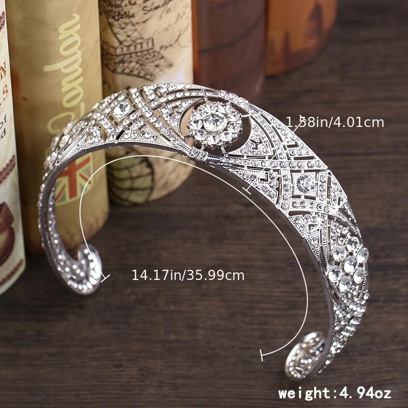 Bridal Tiara Rhinestone Crown Hair Accessory