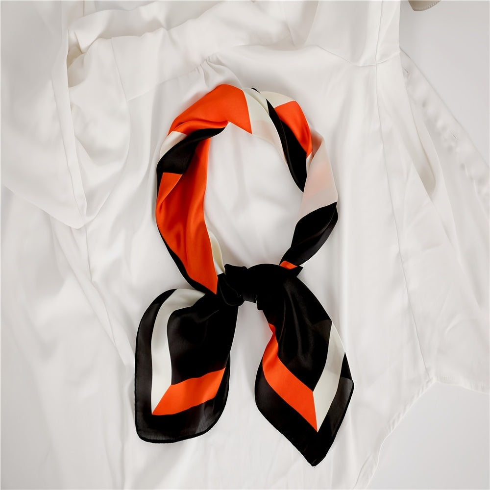 Square Block Scarf Casual Shawl Windproof Head Wrap Outdoor Accessories