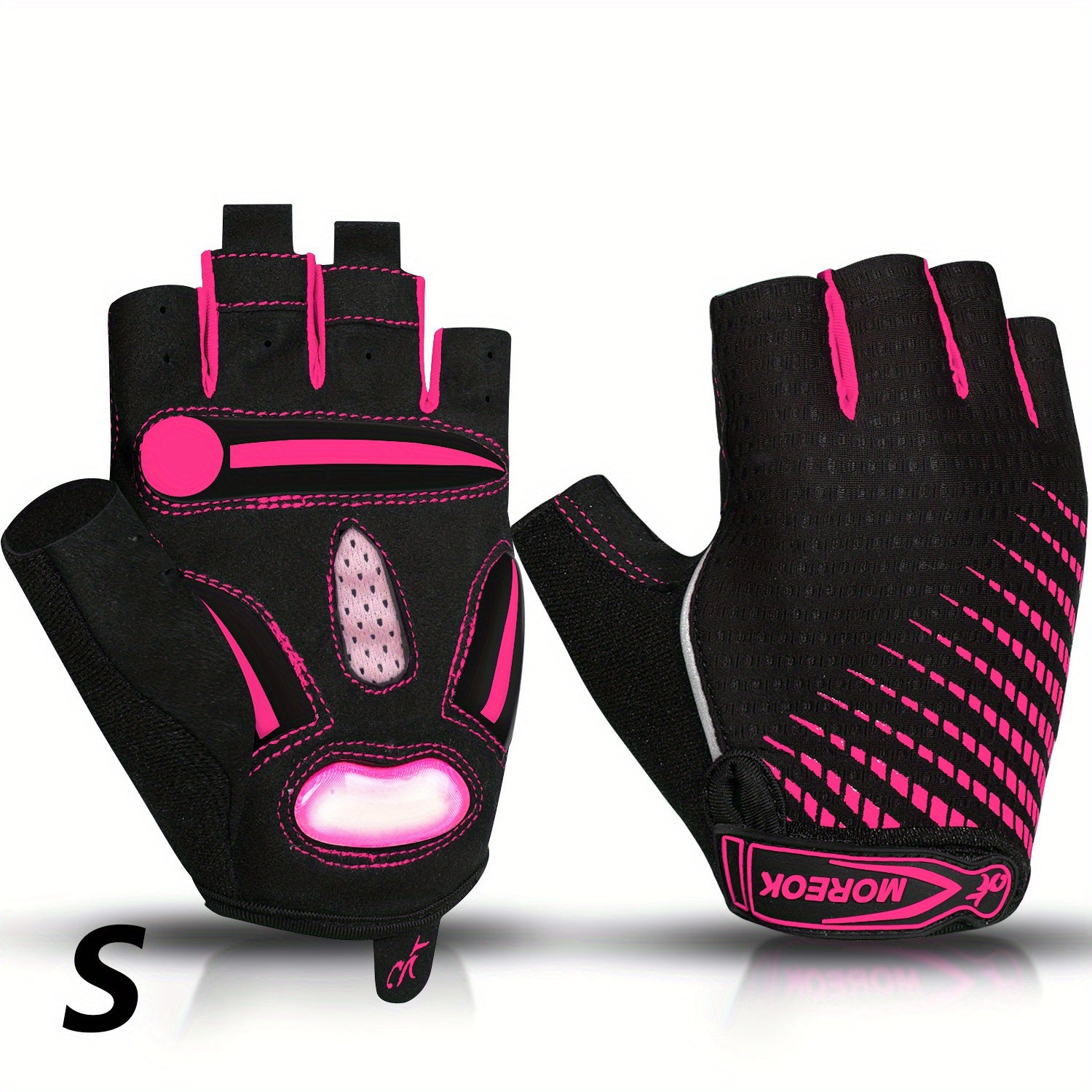 Moreok Liquid Gel Pad Cycling Gloves for Men Women - Comfortable and Breathable
