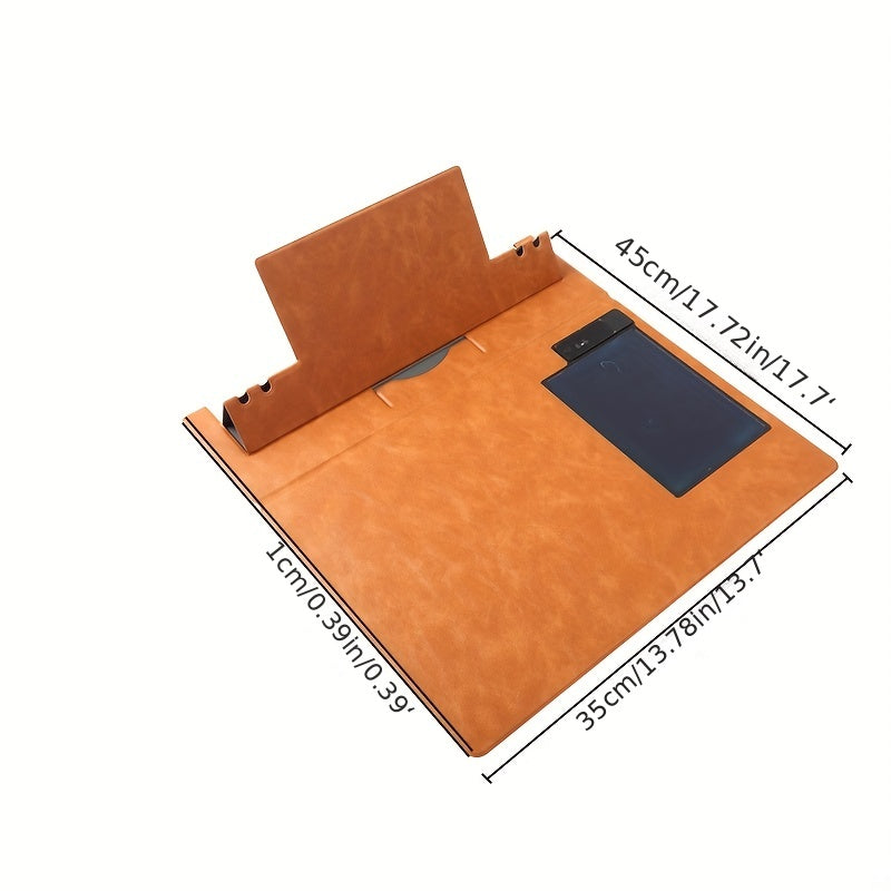 Kids Desk Mat w/ LCD Writing Pad, Mouse Pad, Pen Holder, Book Holder