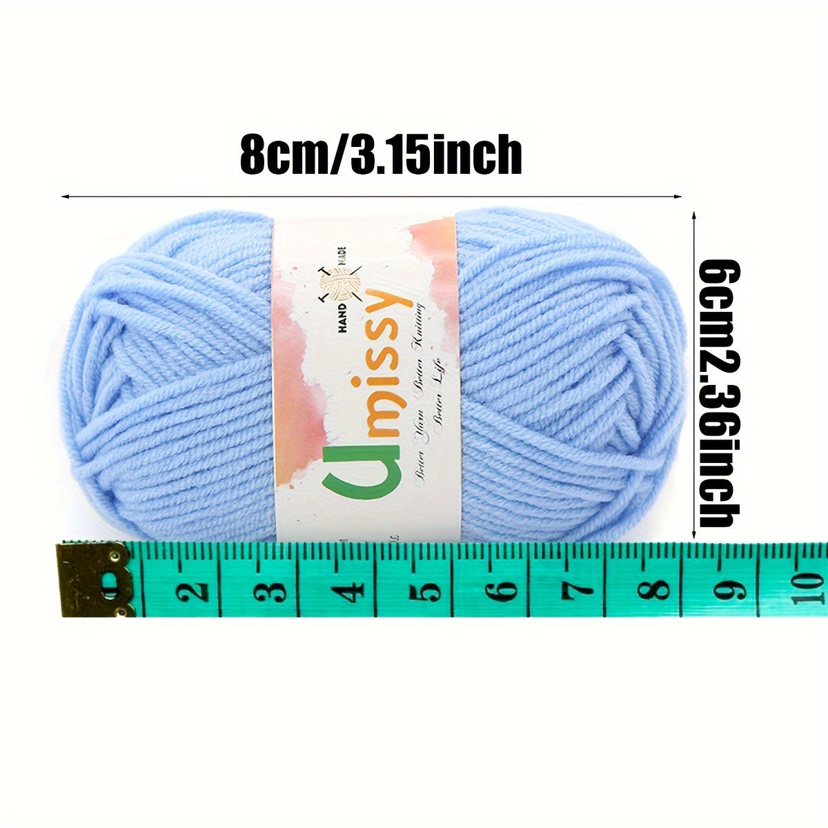 12pcs Mini Soft Yarn for Crocheting & Knitting, Scarf Sweater Shawl Throw
