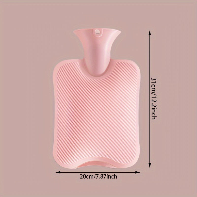 Portable Water Injection Hot Water Bag Large Capacity PVC Hand Warmer
