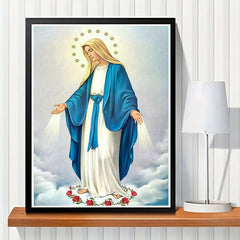 1pc Priest Pattern Canvas Painting Poster Religious Decor