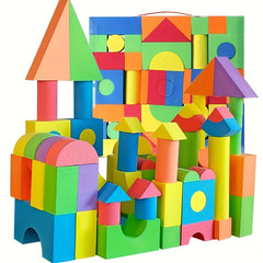 30pcs 46pcs Bubble Blocks Different Shapes Sizes Bright Colors Building Toy