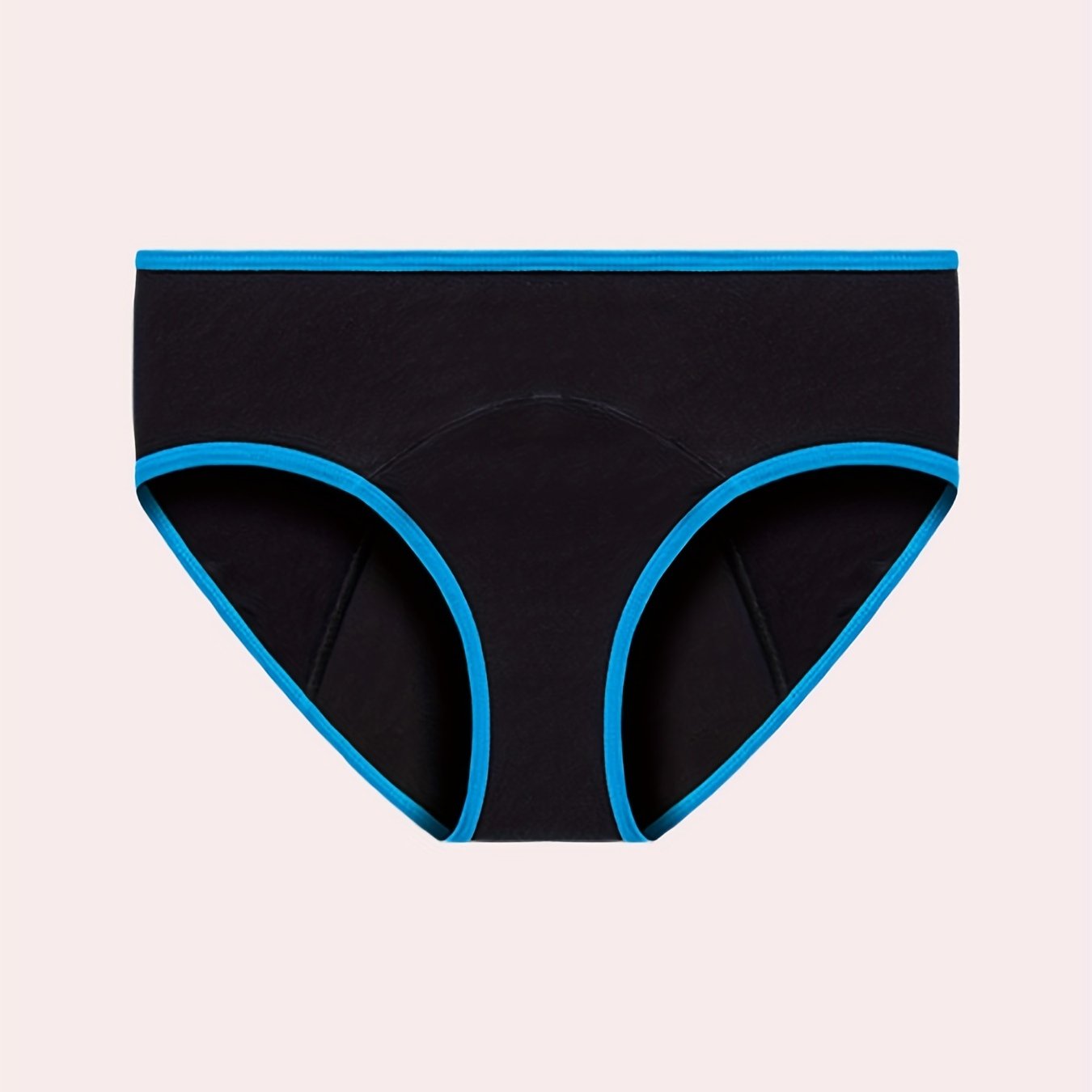 Leakproof Period Underwear Women's Plus Colorblock Medium Stretch