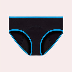 Leakproof Period Underwear Women's Plus Colorblock Medium Stretch
