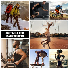 Durable Nylon Knee Pads for Outdoor Sports - Unisex Knee Protection