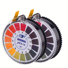 5m Tape Measure + PH Test Paper 0-14 for Water Solution Acidity Alkalinity