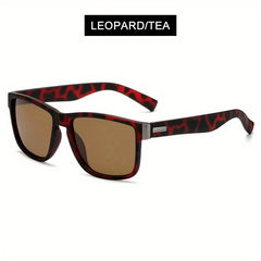 Sports Polarized Sunglasses Square UV400 Protection Glasses