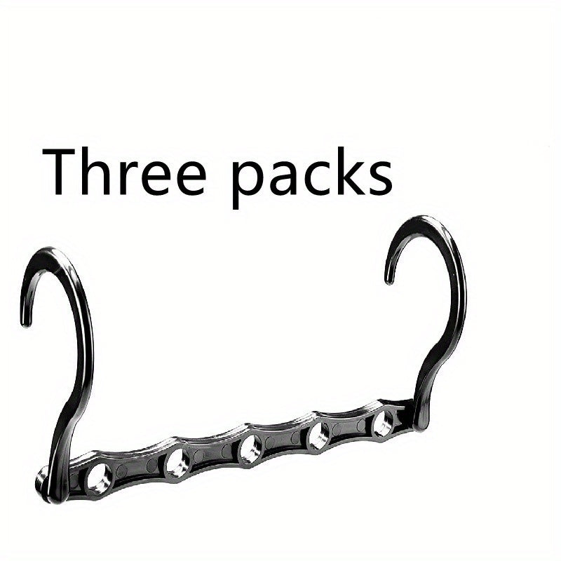 5pcs Foldable Magic Clothes Hanger Multifunctional Storage Clothes Hanger